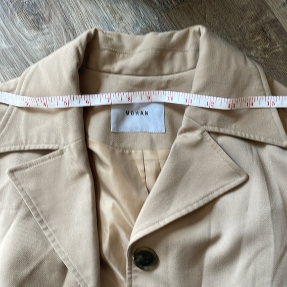 Nordstrom khaki long trench - Picture 5 of 7